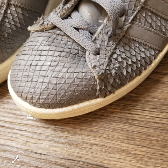 Adidas Campus snake scales grey sneakers size 8.5 - Picture 6 of 8